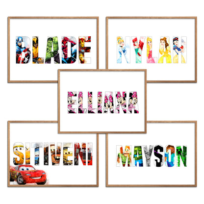 CUSTOM KIDS NAME PRINT