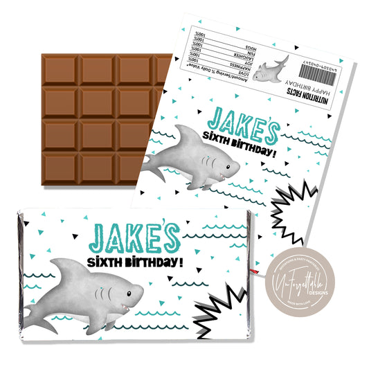 SHARK ATTACK - CHOCOLATE WRAPPER