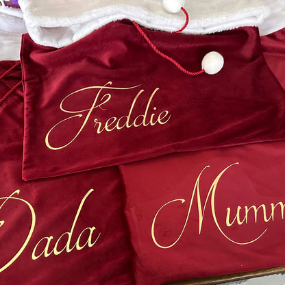 Personalised Santa Sacks